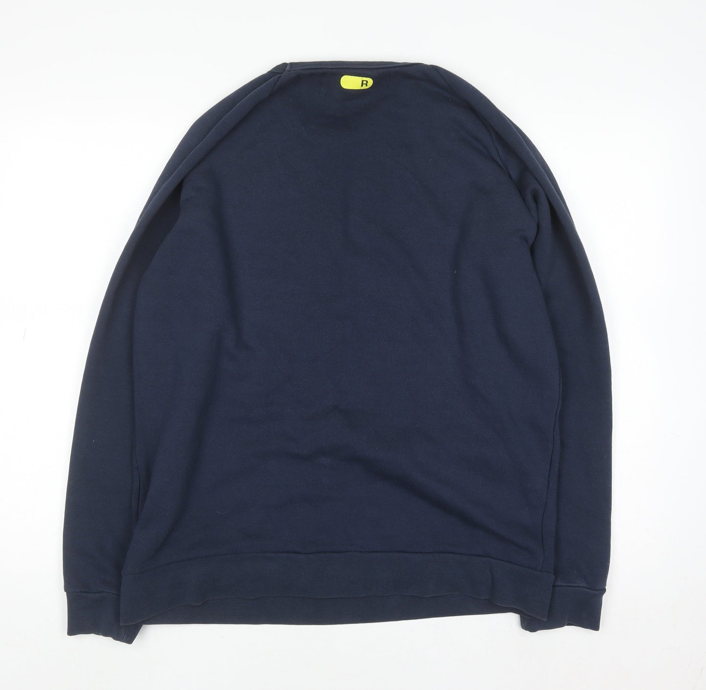 Mens UK Size XL Replay Blue Pullover Sweatshirt