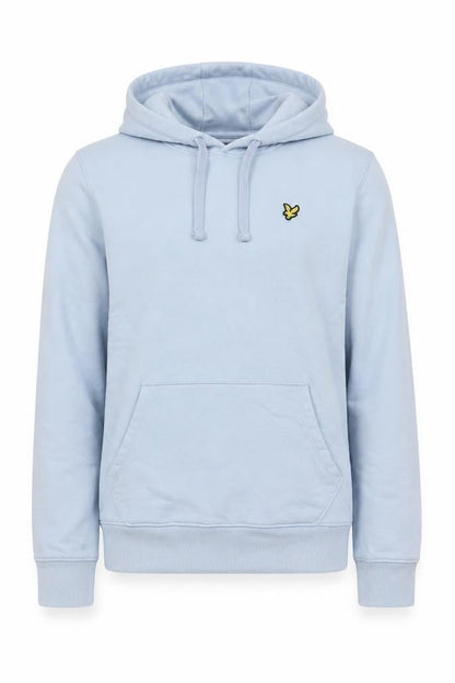 Mens UK Size M Lyle & Scott Blue Pullover Hoodie