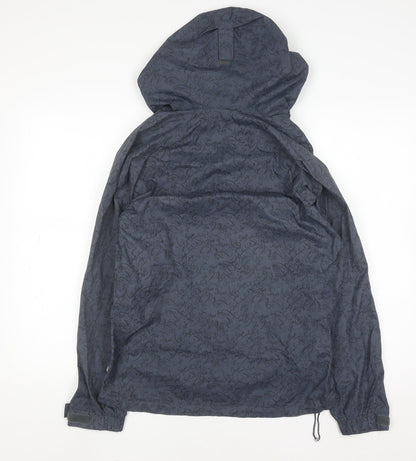 Trespass Womens Grey Waterproof Hooded Rain Coat XS