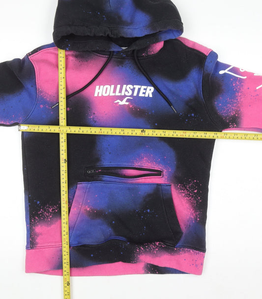 Womens UK Size XS Hollister Multicoloured Pullover Hoodie