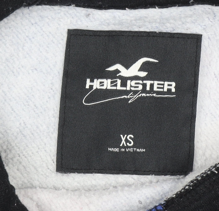 Womens UK Size XS Hollister Multicoloured Pullover Hoodie