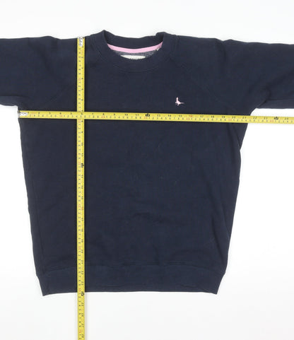 Womens UK Size 10 Jack Wills Blue Pullover Sweatshirt