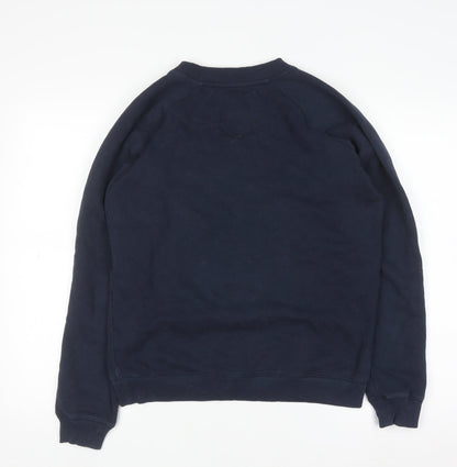 Womens UK Size 10 Jack Wills Blue Pullover Sweatshirt