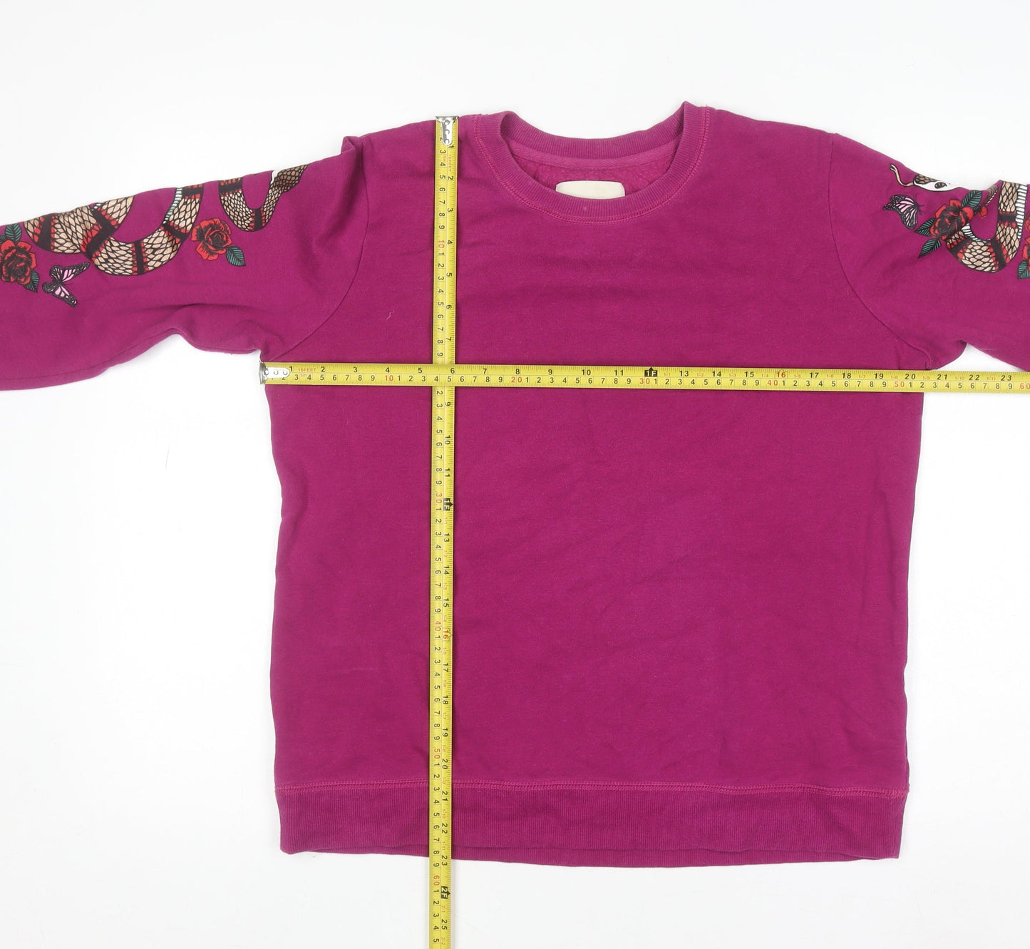 Womens UK Size M Cotton On Purple Pullover Sweatshirt