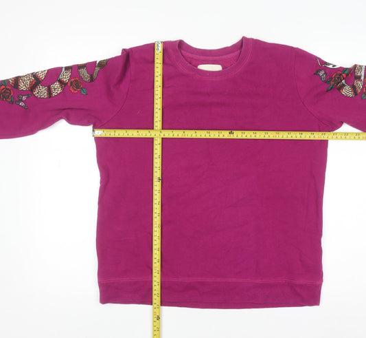 Womens UK Size M Cotton On Purple Pullover Sweatshirt