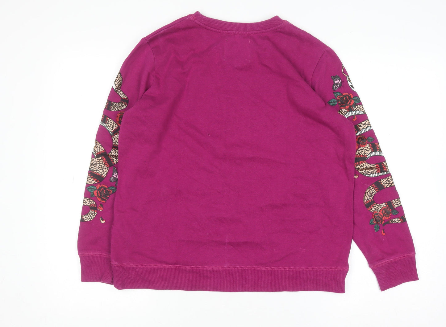 Womens UK Size M Cotton On Purple Pullover Sweatshirt