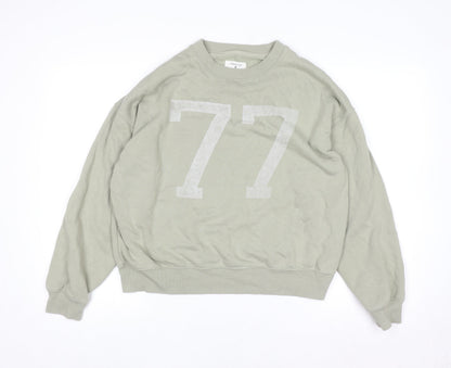 Womens UK Size S American Eagle Green Pullover Sweatshirt