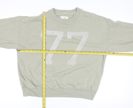 Womens UK Size S American Eagle Green Pullover Sweatshirt