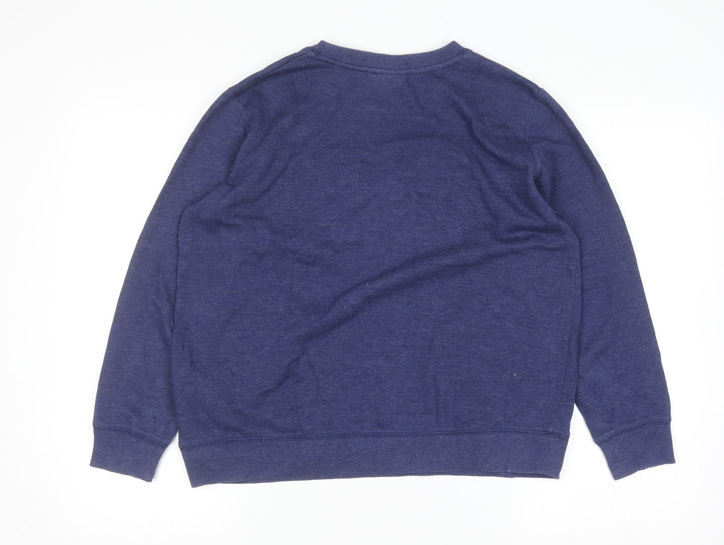 Womens UK Size M Cotton On Blue Pullover Sweatshirt