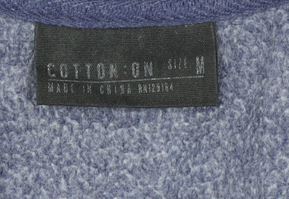 Womens UK Size M Cotton On Blue Pullover Sweatshirt