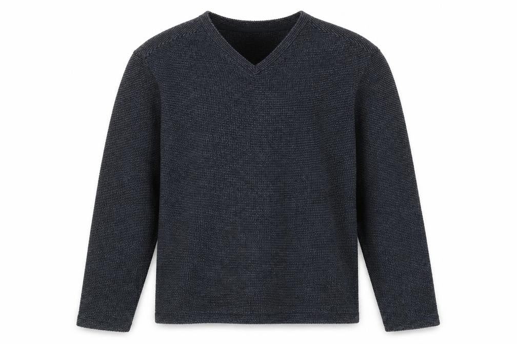 Mens UK Size L Atlantic Bay Blue Pullover Sweatshirt
