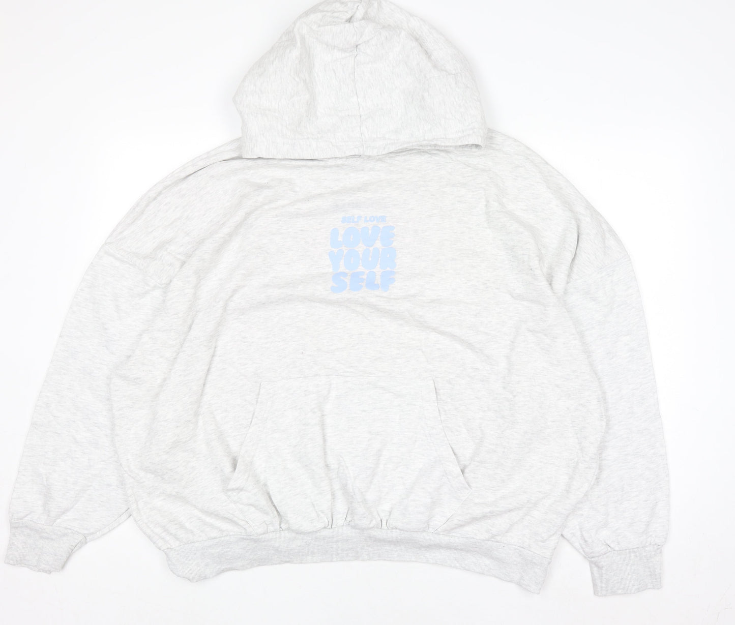 Womens UK Size XL Dunnes Grey Pullover Hoodie