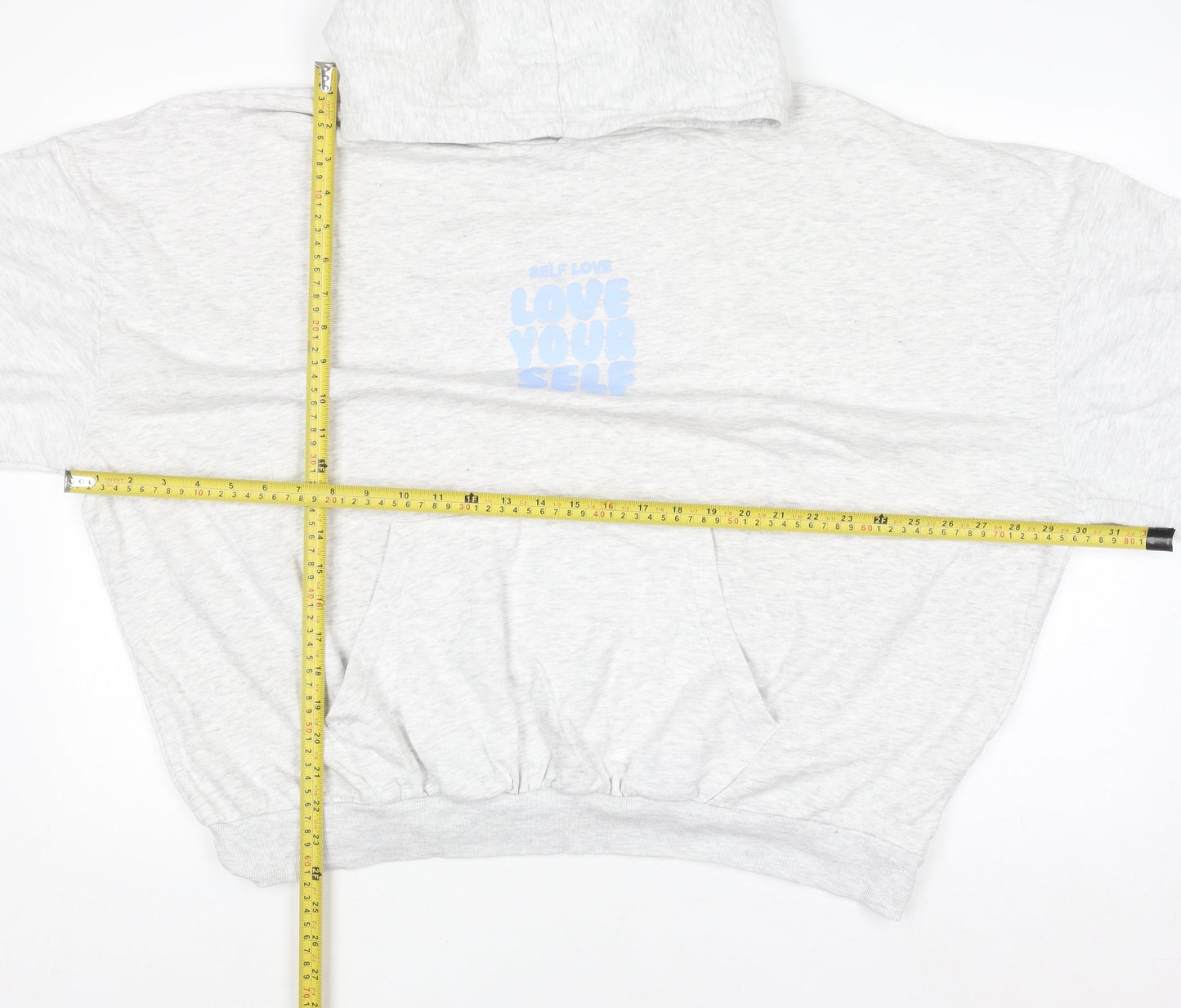 Womens UK Size XL Dunnes Grey Pullover Hoodie