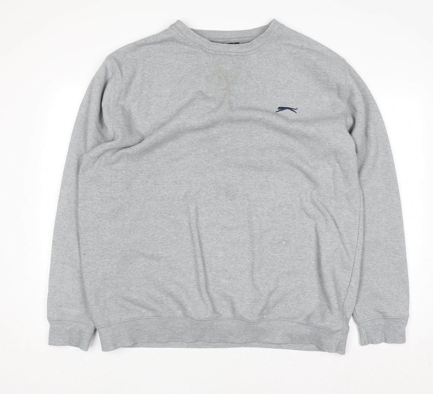 Mens UK Size XL Slazenger Grey Pullover Sweatshirt