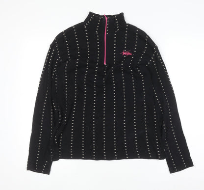 Womens UK Size S Trespass Black Pullover Sweatshirt