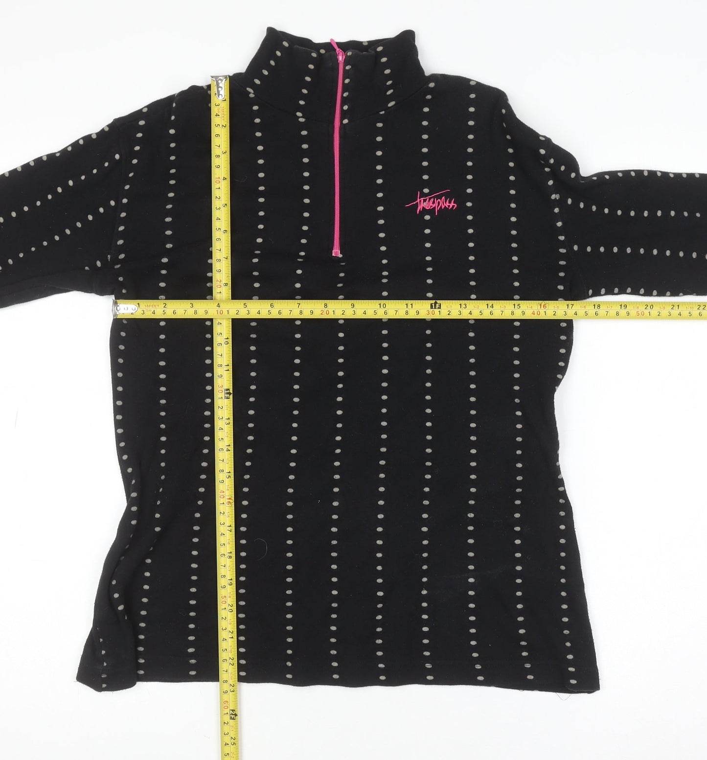 Womens UK Size S Trespass Black Pullover Sweatshirt