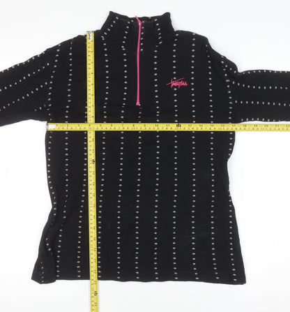 Womens UK Size S Trespass Black Pullover Sweatshirt