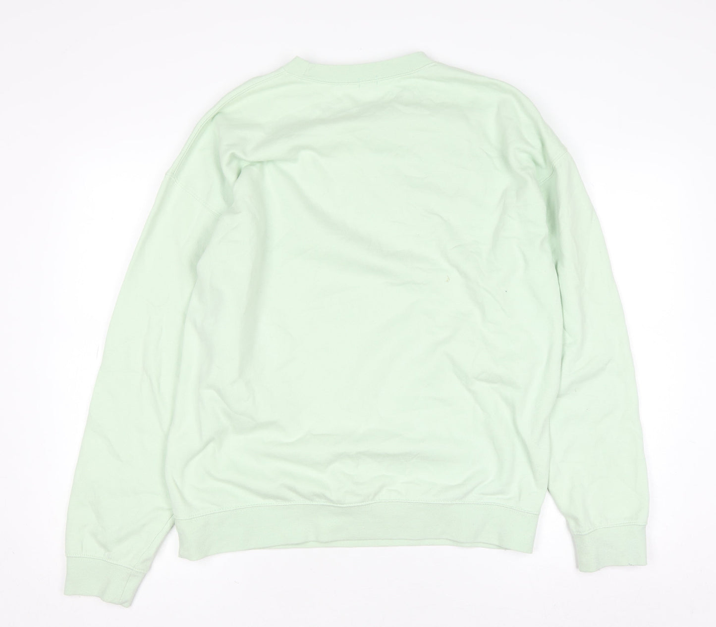 Womens UK Size S River Island Green Pullover Sweatshirt