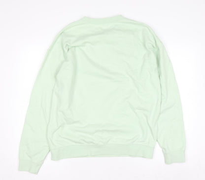 Womens UK Size S River Island Green Pullover Sweatshirt