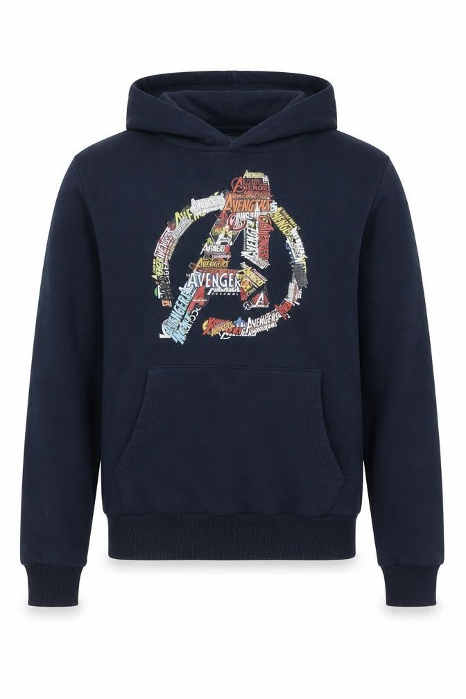 Mens UK Size S Disney Blue Pullover Hoodie