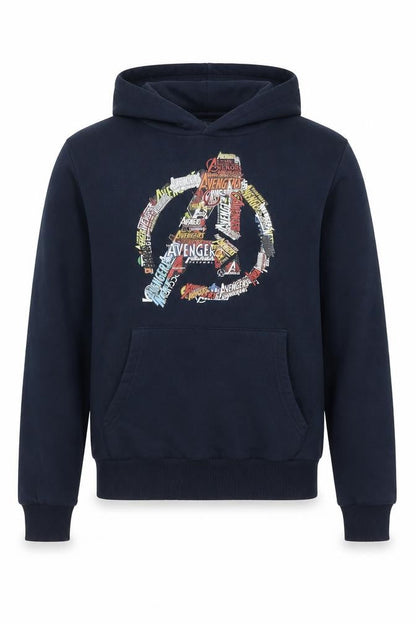 Mens UK Size S Disney Blue Pullover Hoodie