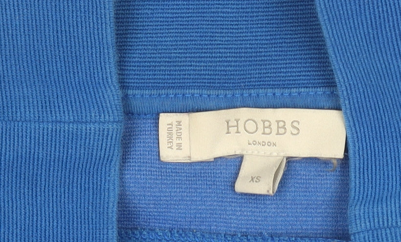 Womens UK Size XS Hobbs Blue Pullover Jumper