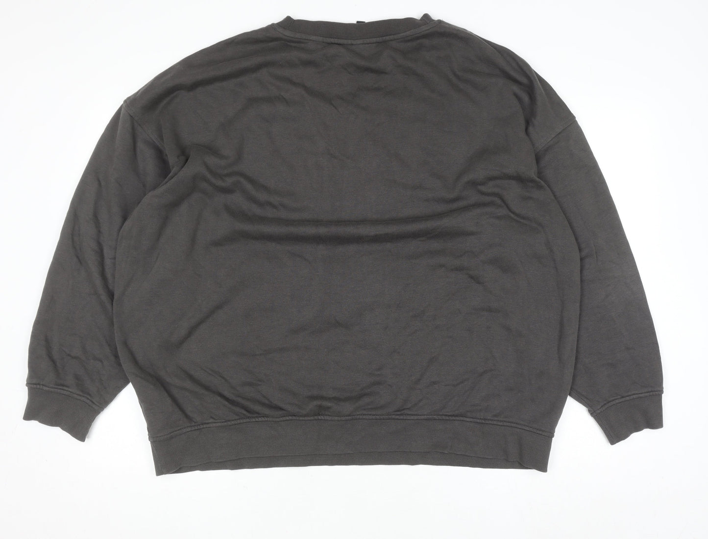 Mens UK Size L H&M Grey Pullover Sweatshirt