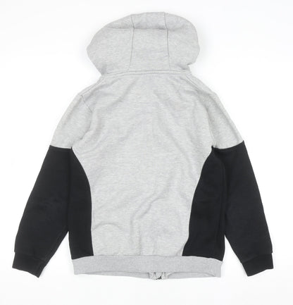 Boys UK Size 13 Years Firetrap Grey Full Zip Hoodie