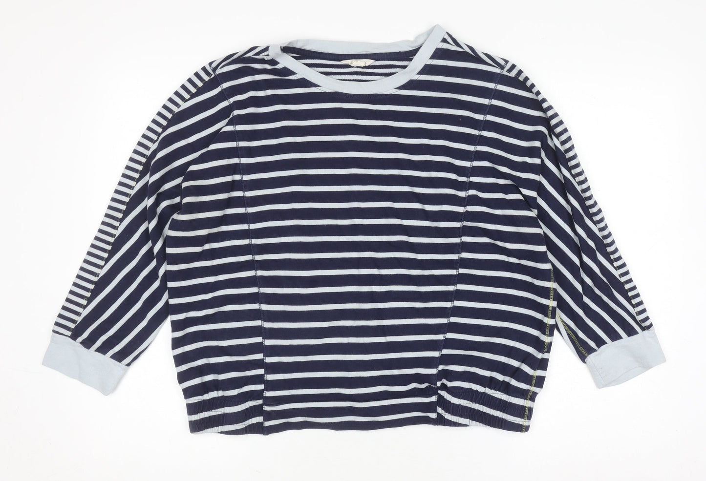 Womens UK Size 12 White Stuff Blue Pullover Sweatshirt