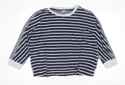 Womens UK Size 12 White Stuff Blue Pullover Sweatshirt
