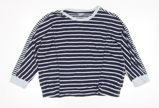 Womens UK Size 12 White Stuff Blue Pullover Sweatshirt