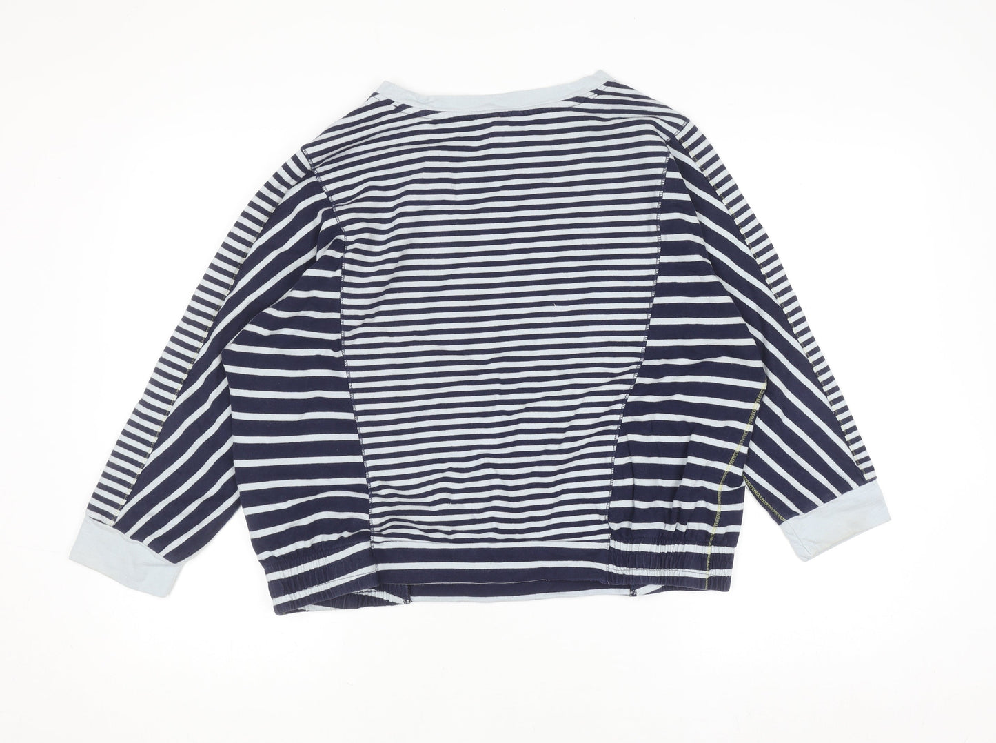 Womens UK Size 12 White Stuff Blue Pullover Sweatshirt