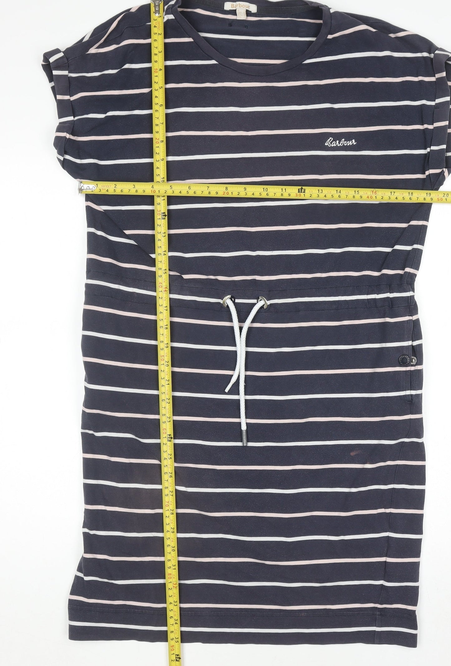 Womens UK Size 12 Barbour T-Shirt Dress