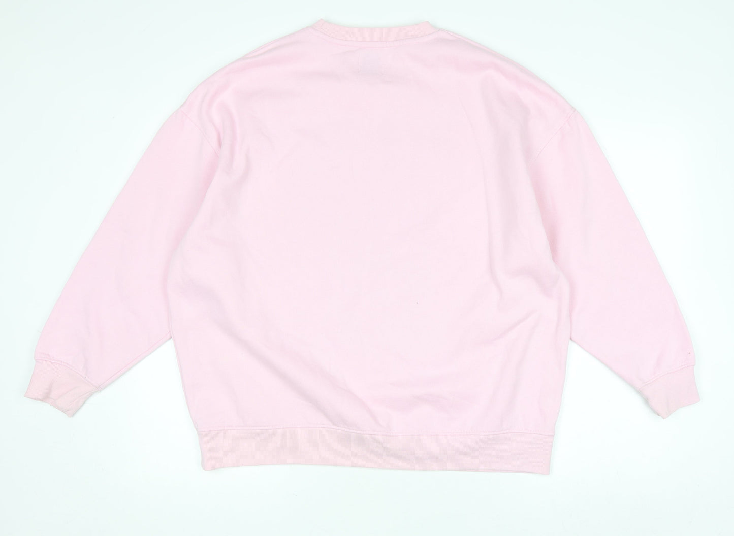 Womens UK Size M Disney Pink Pullover Sweatshirt