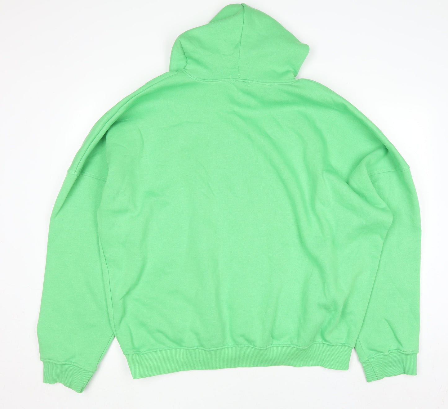 Unisex Adults UK Size L PRETTYLITTLETHING Green Pullover Hoodie