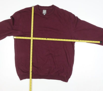 Mens UK Size M Gap Red Pullover Sweatshirt