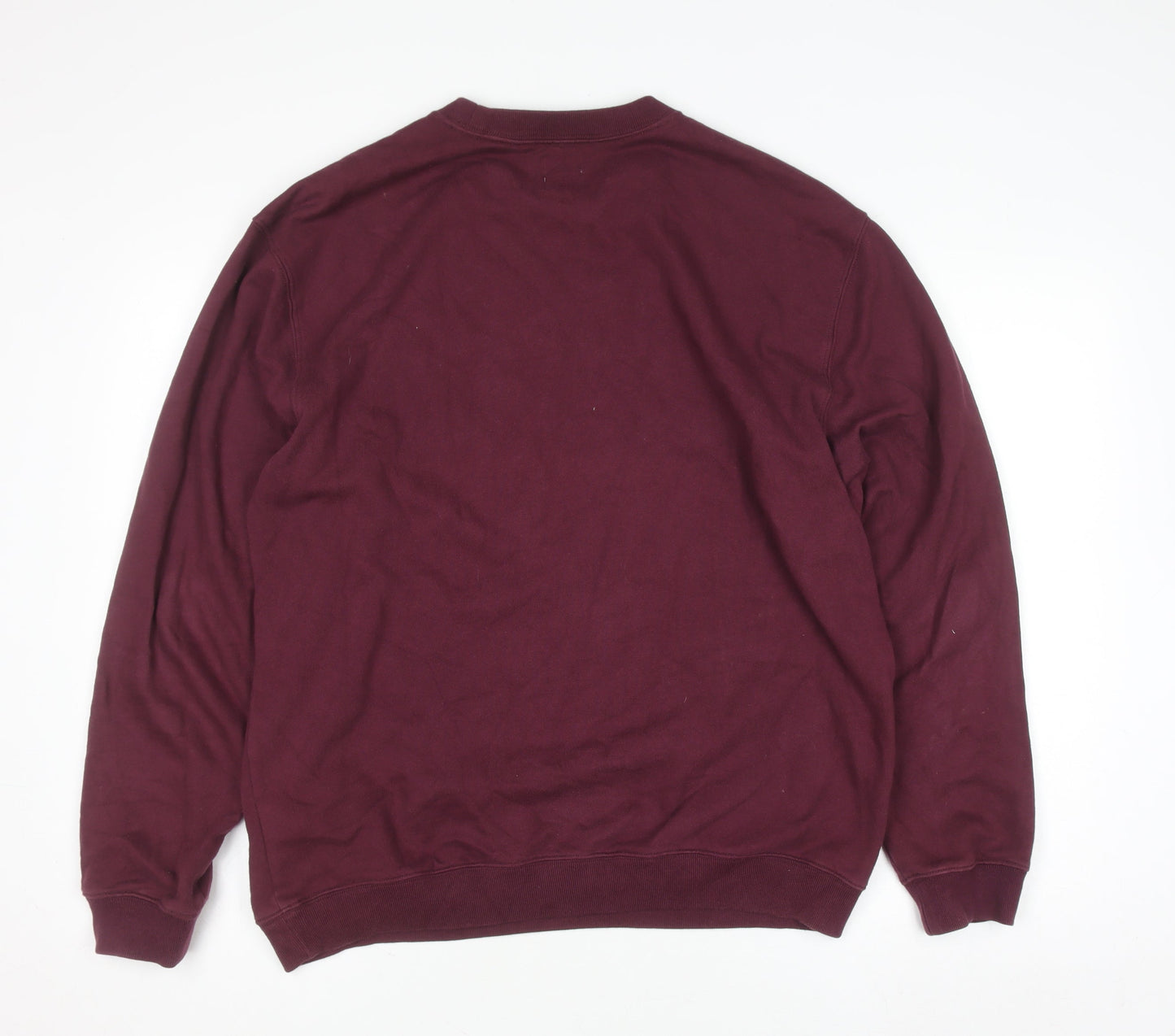 Mens UK Size M Gap Red Pullover Sweatshirt