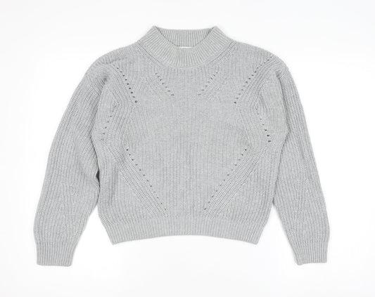 Teens UK Size 14 H&M Grey Pullover Jumper