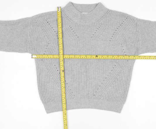 Teens UK Size 14 H&M Grey Pullover Jumper