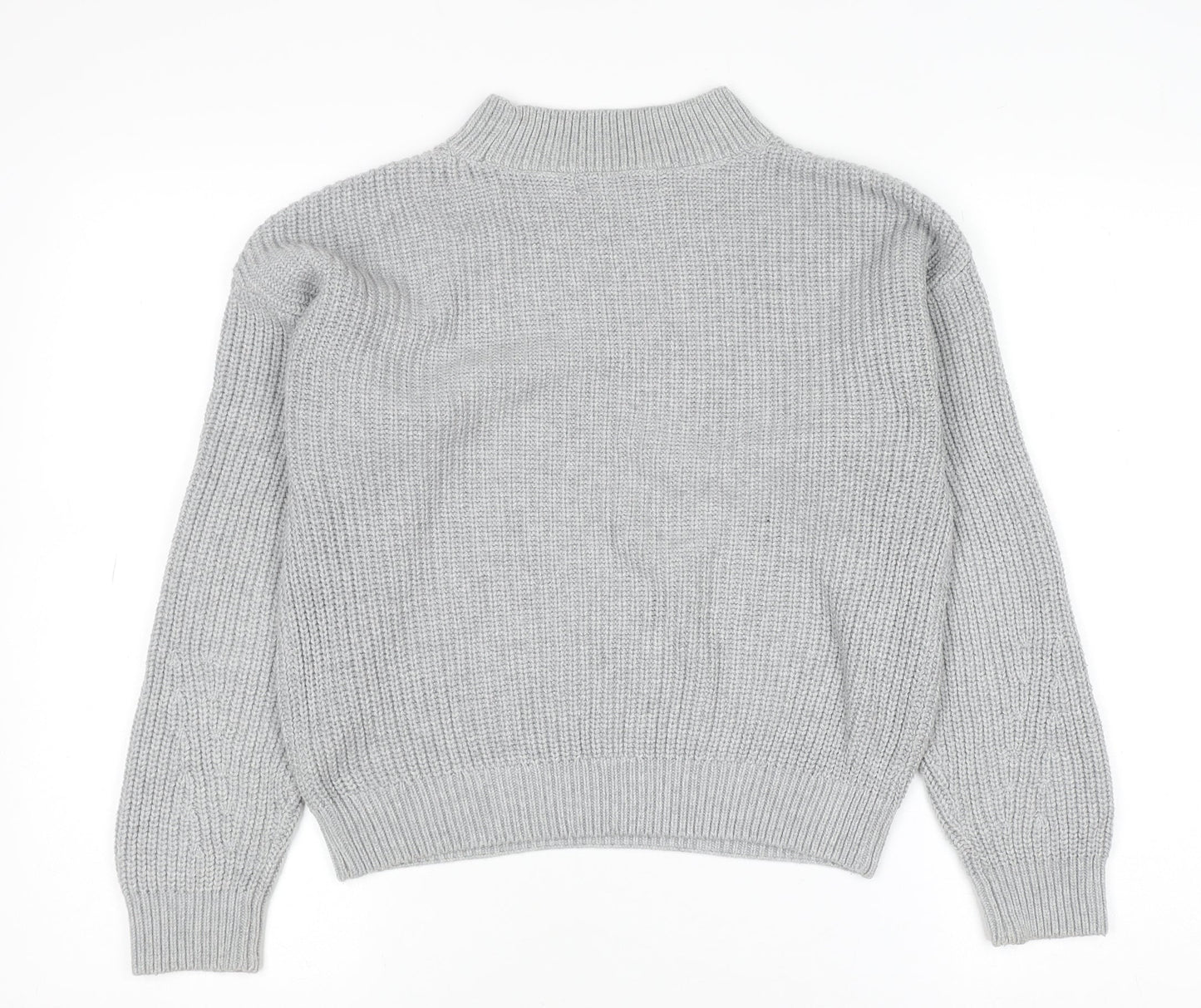 Teens UK Size 14 H&M Grey Pullover Jumper