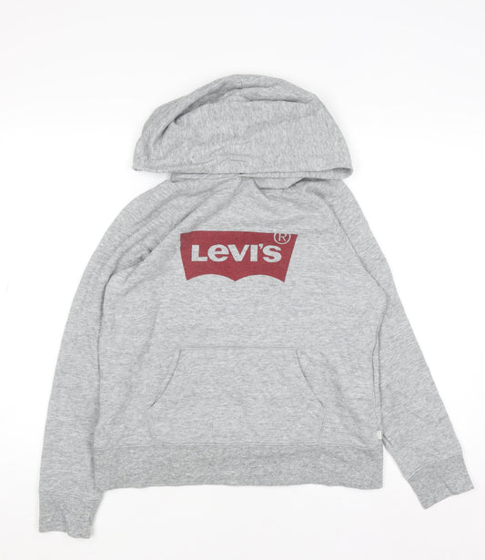 Boys UK Size S Levi's Grey Pullover Hoodie