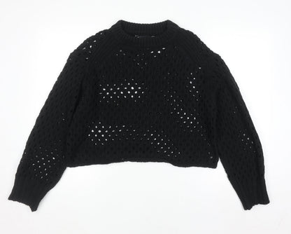 Womens UK Size 8 ASOS Black Pullover Jumper