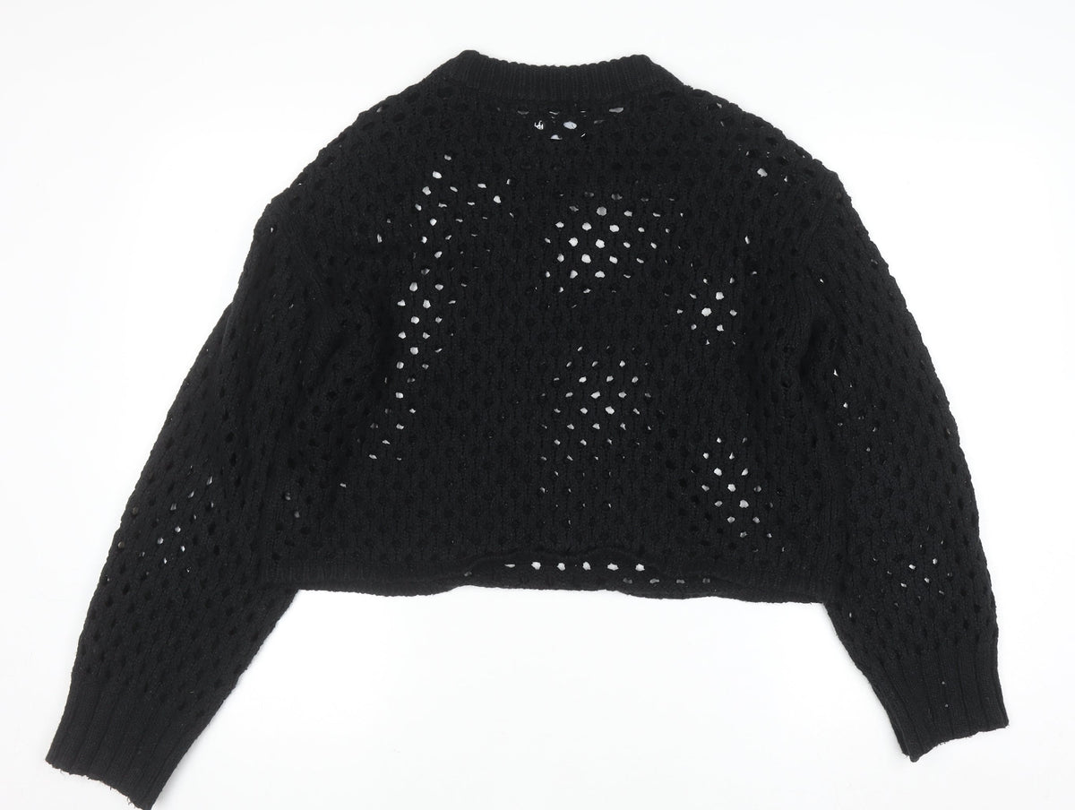Womens UK Size 8 ASOS Black Pullover Jumper