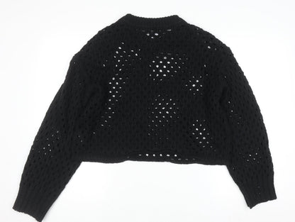 Womens UK Size 8 ASOS Black Pullover Jumper