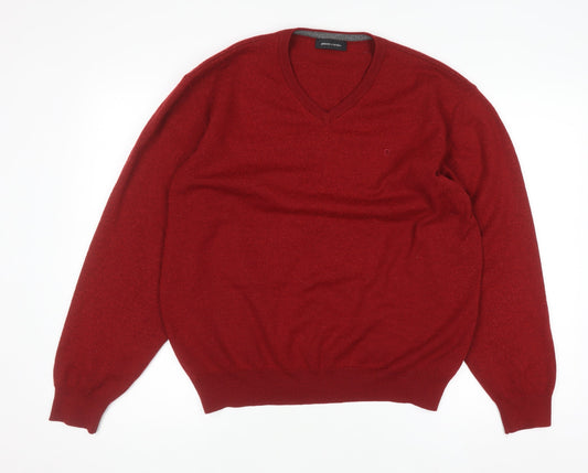 Mens UK Size XL Pierre Cardin Red Pullover Jumper