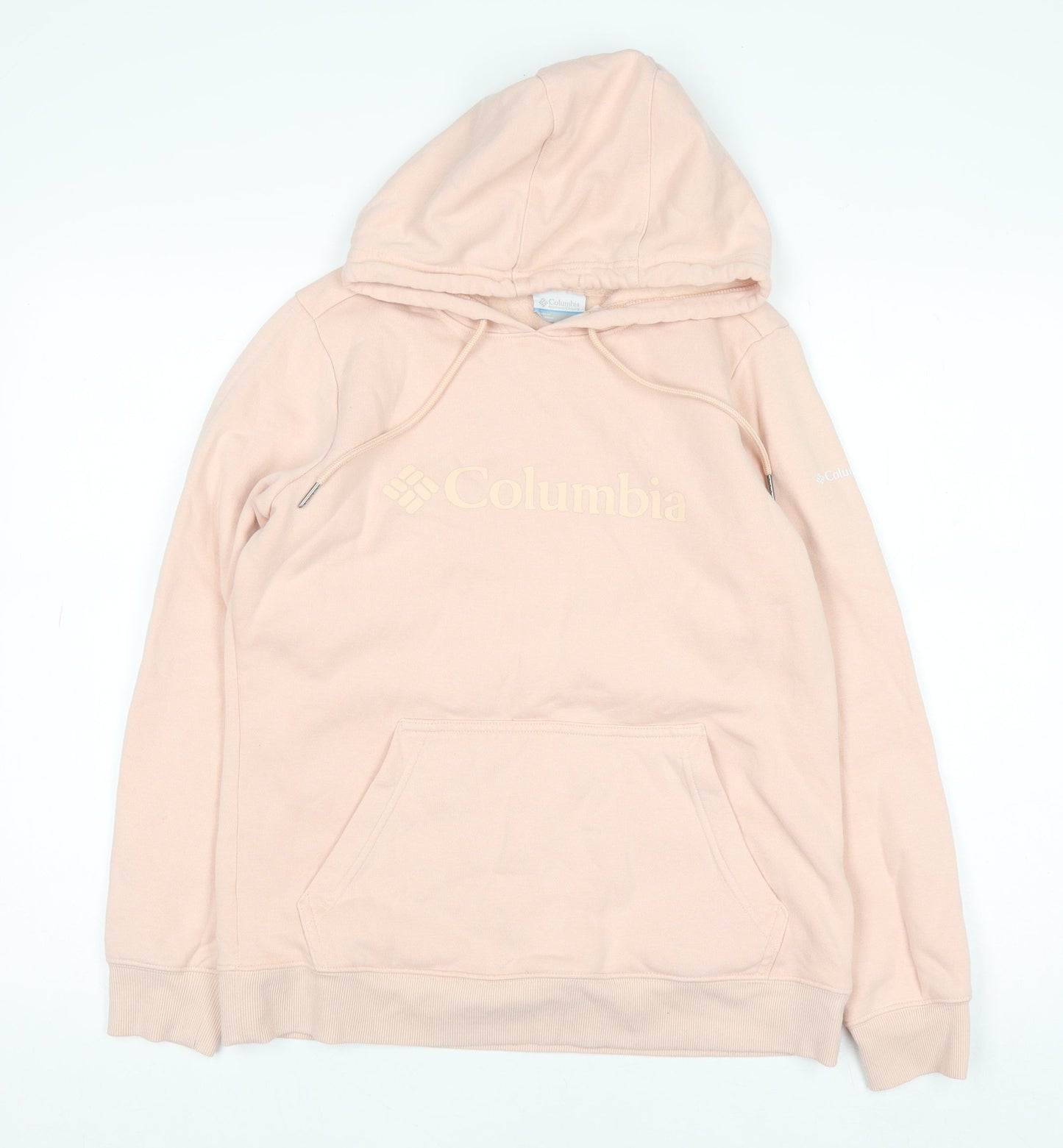 Womens UK Size M Columbia Pink Pullover Hoodie