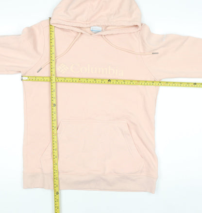 Womens UK Size M Columbia Pink Pullover Hoodie
