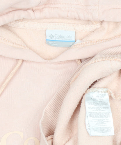 Womens UK Size M Columbia Pink Pullover Hoodie
