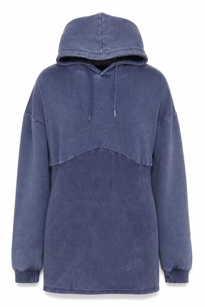 Womens UK Size 16 PRETTYLITTLETHING Blue Pullover Hoodie