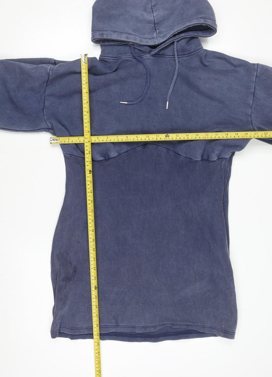 Womens UK Size 16 PRETTYLITTLETHING Blue Pullover Hoodie
